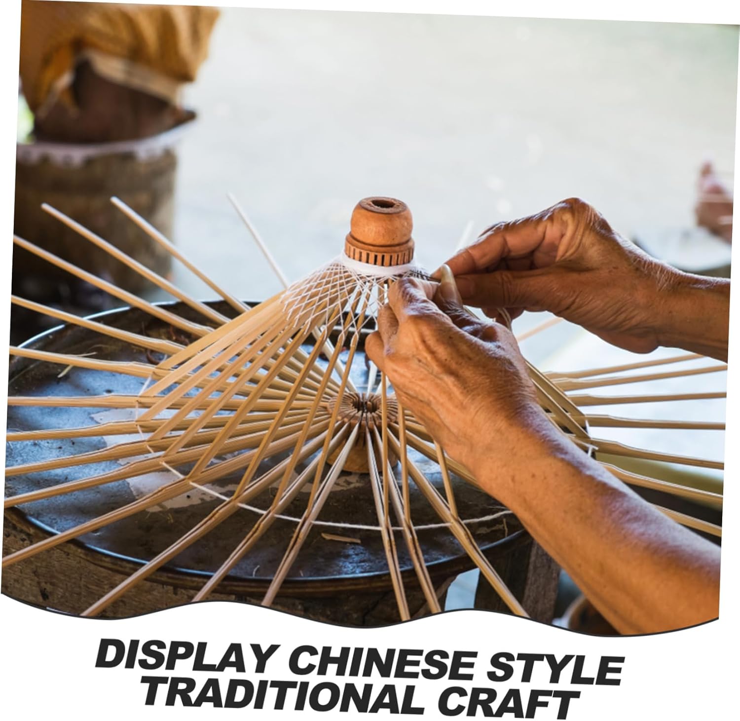 Gatuida Peony Oil Paper Umbrella Traditional Chinese Decorative Umbrella Performance Props Party Supplies Rosy