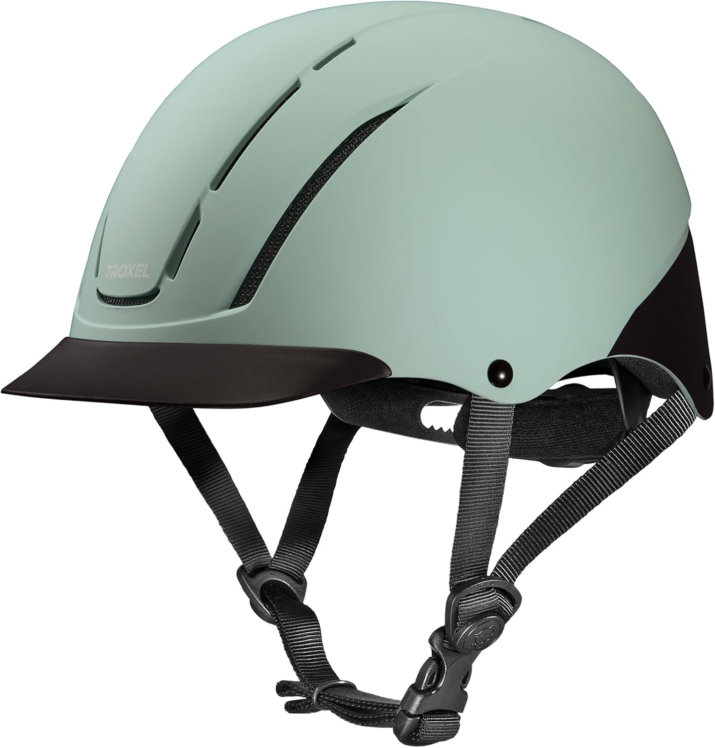 Troxel Spirit Full Coverage Horse Riding Helmet, Low-Profile Adjustable Design, Safety Horseback Riding Gear, Small (6-1/2-6-7/8), Teal Duratec