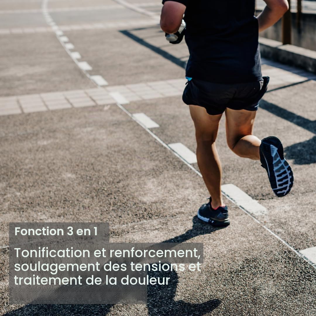 TENS - Électrostimulateur musculaire Tens Electro Muscular Stimulator Tens Model 3002 - Arthrite Lumbago Sciatique Migraine Torticolis Douleur de dos Hanche Genou Douleur d'épaule