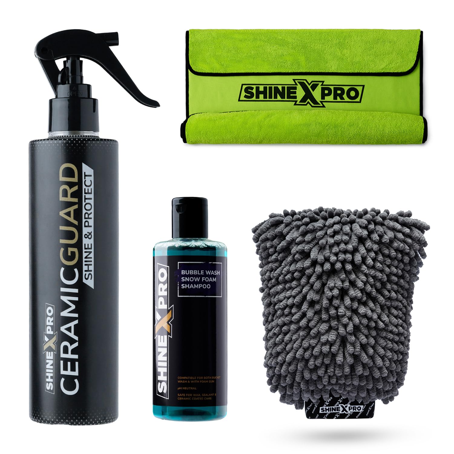 ShineXPro DIY Ceramic Coating for Car Comes With Car Shampoo