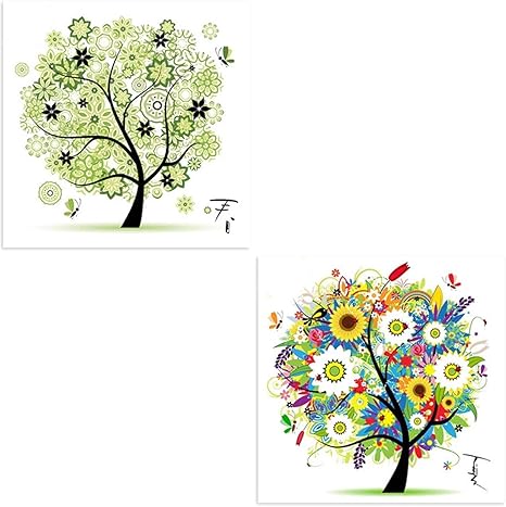 Amazon Hamilo クロスステッチ 刺繍 図案 刺繍布 季節 夏 春 初心者 練習用 2種セット 刺しゅうキット 通販