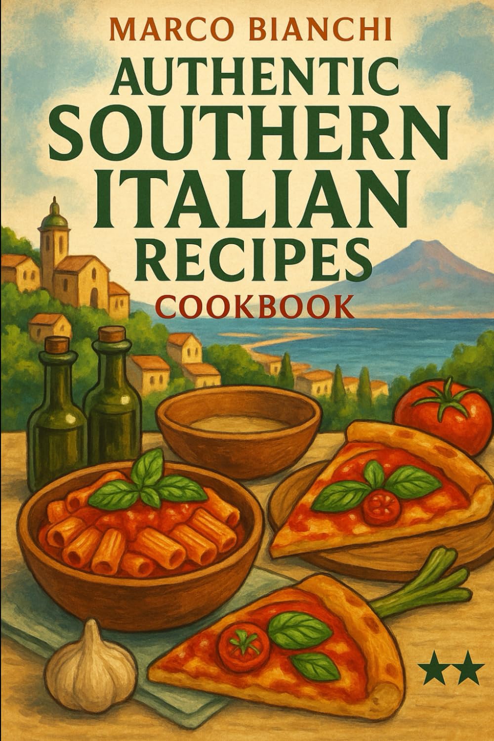 Authentic Southern Italian Recipes Cookbook: Traditional Family Dishes from Naples, Sicily, Calabria and Puglia Inspired by the Mediterranean Lifestyle