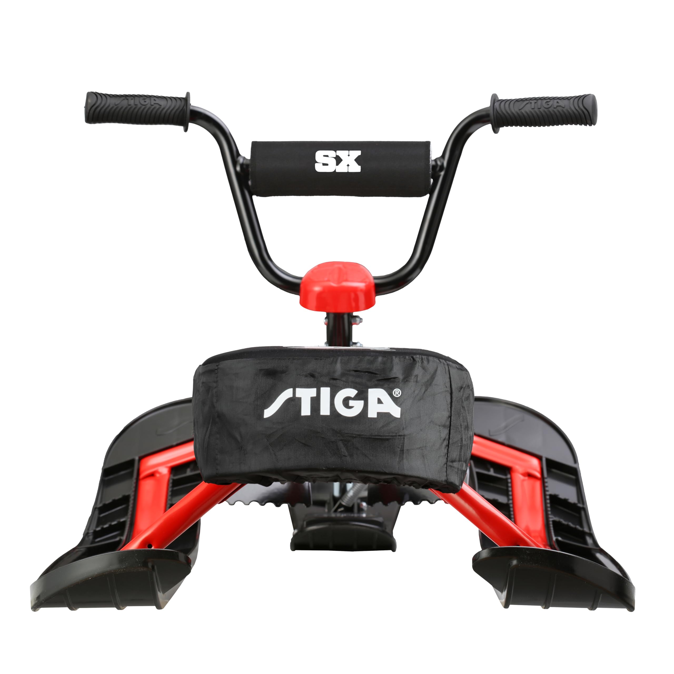 STIGA Snowracer Curve SX Racing Snow Sledge with BMX Steering