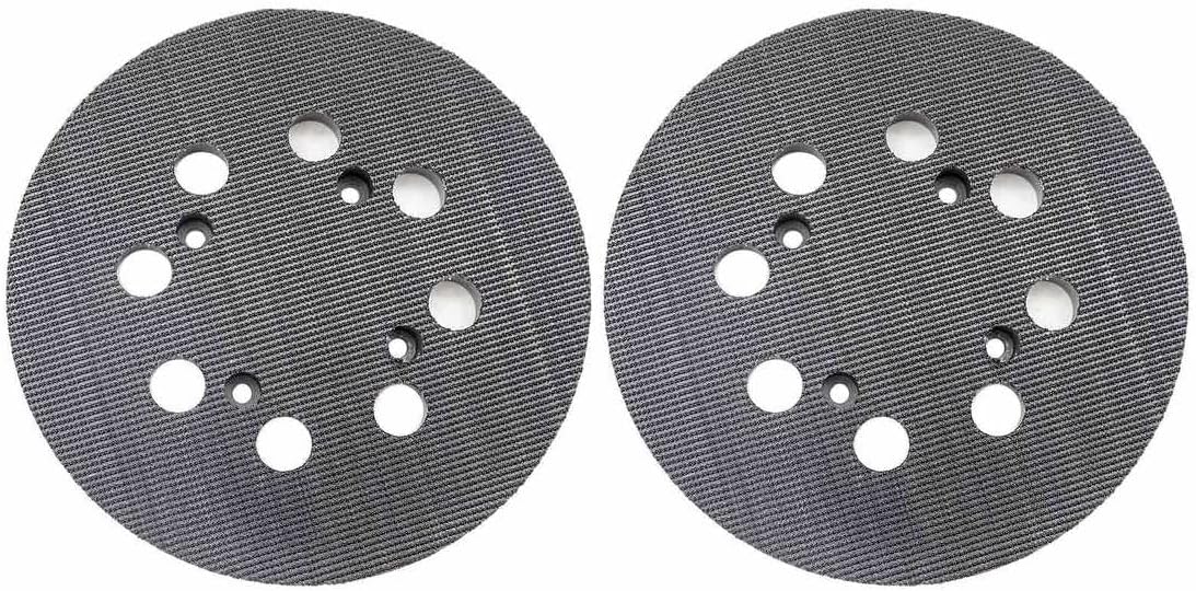 GXARTS 2PCS 5" 8 Hole Hook & Loop Orbital Sanding Disc Backing Pads Compatible with Dewalt DWE64233 N329079 DWE6421 DWE6421k DWE6423 DWE6423K DWE6421-BR DWE6421-B2 - - 