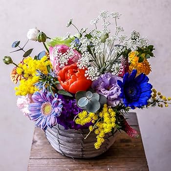 Amazon｜フローリストせきど フラワーアレンジメント Lサイズ