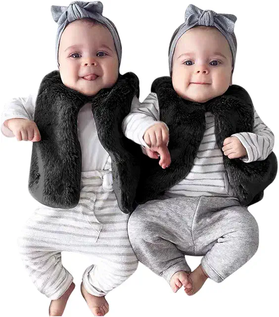 Gilet in Pile Antivento per Bambini - Abbigliamento Invernale da Neve
