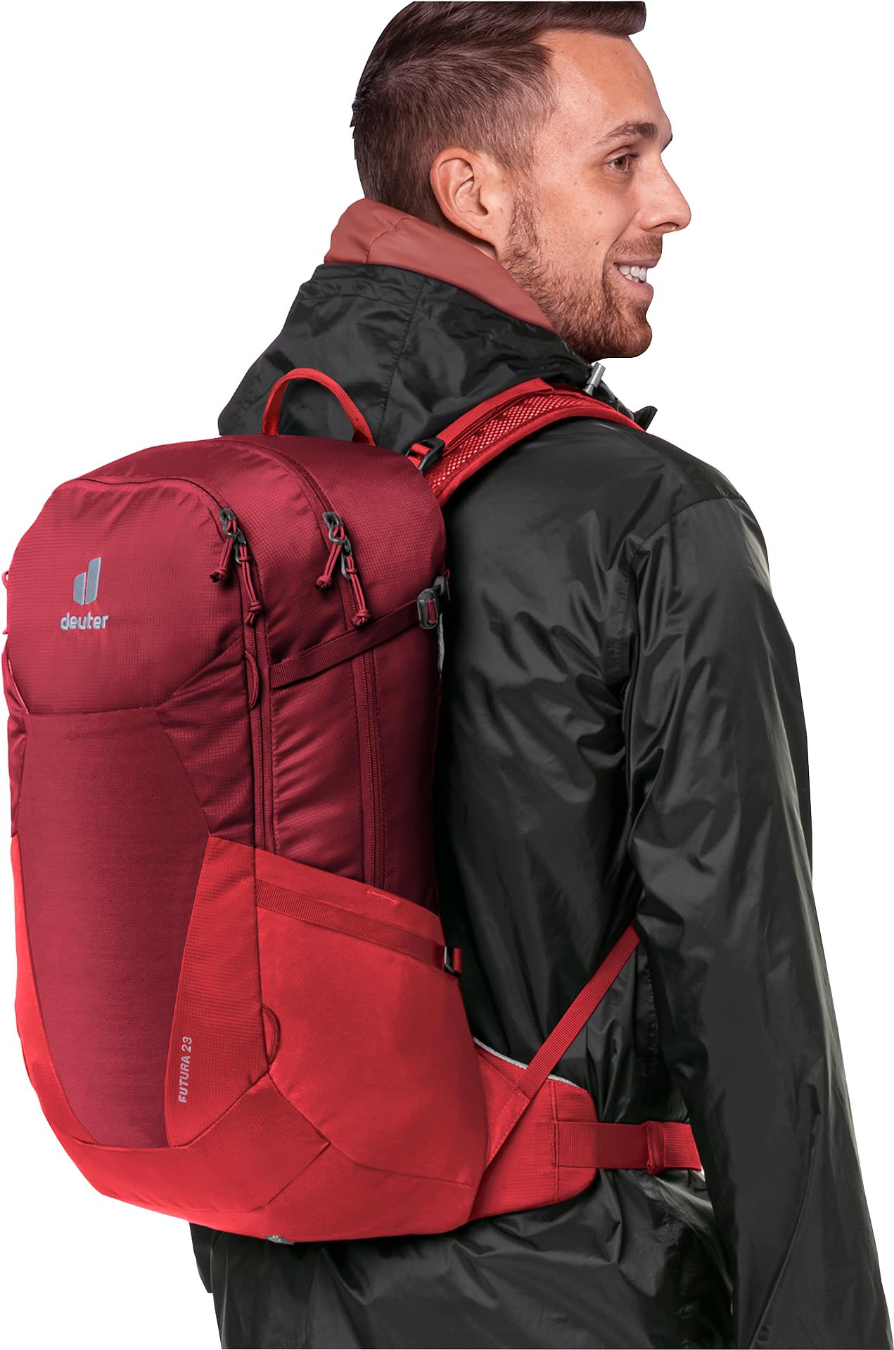 deuter Plecak turystyczny Futura 23, Masala-wiśnia, 23 L, Minimalistyczny