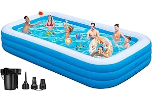 Oversized Inflatable Pool: Dip into Summer Fun
