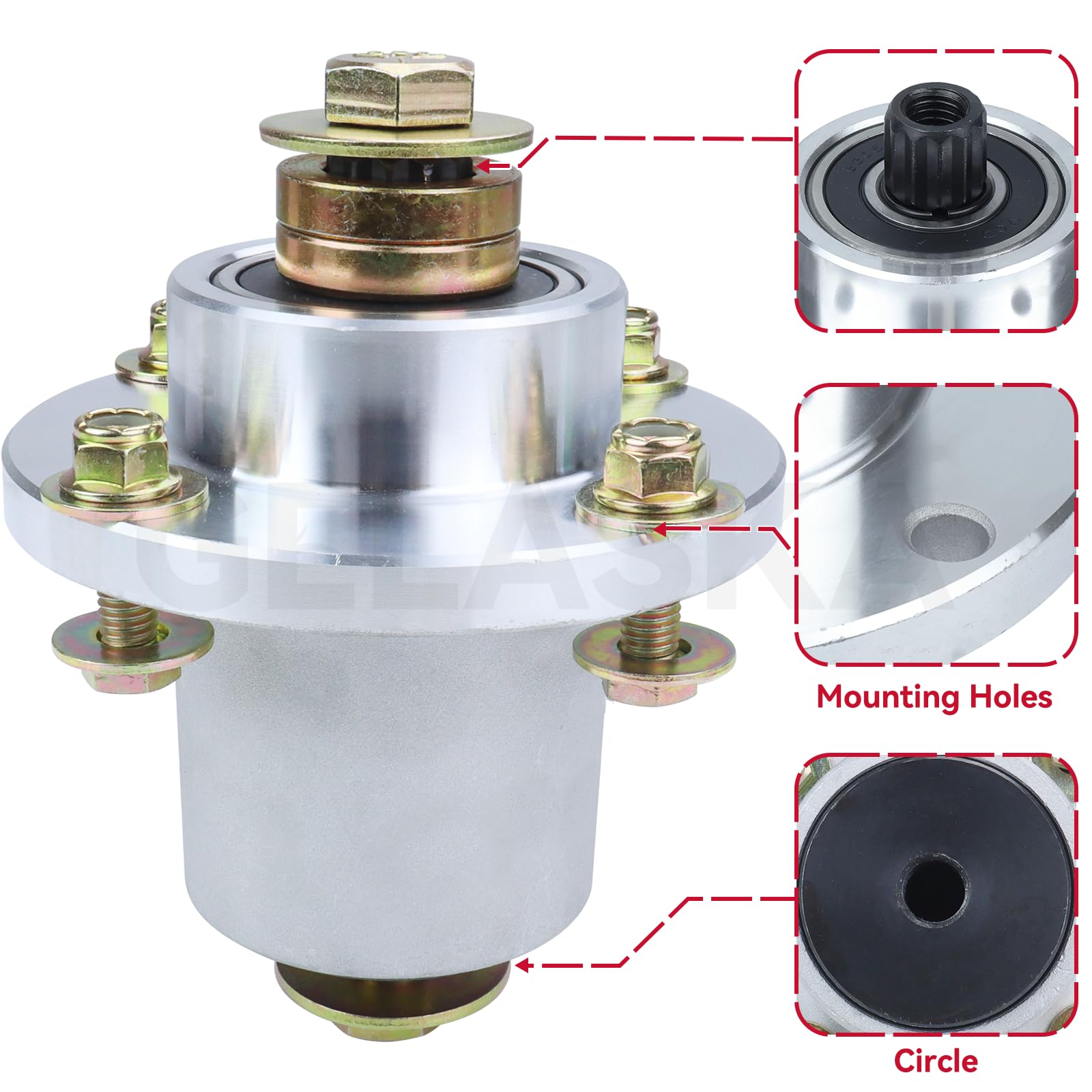 Amazon.com : GELASKA 783506 Spindle Assembly Replace Hustler