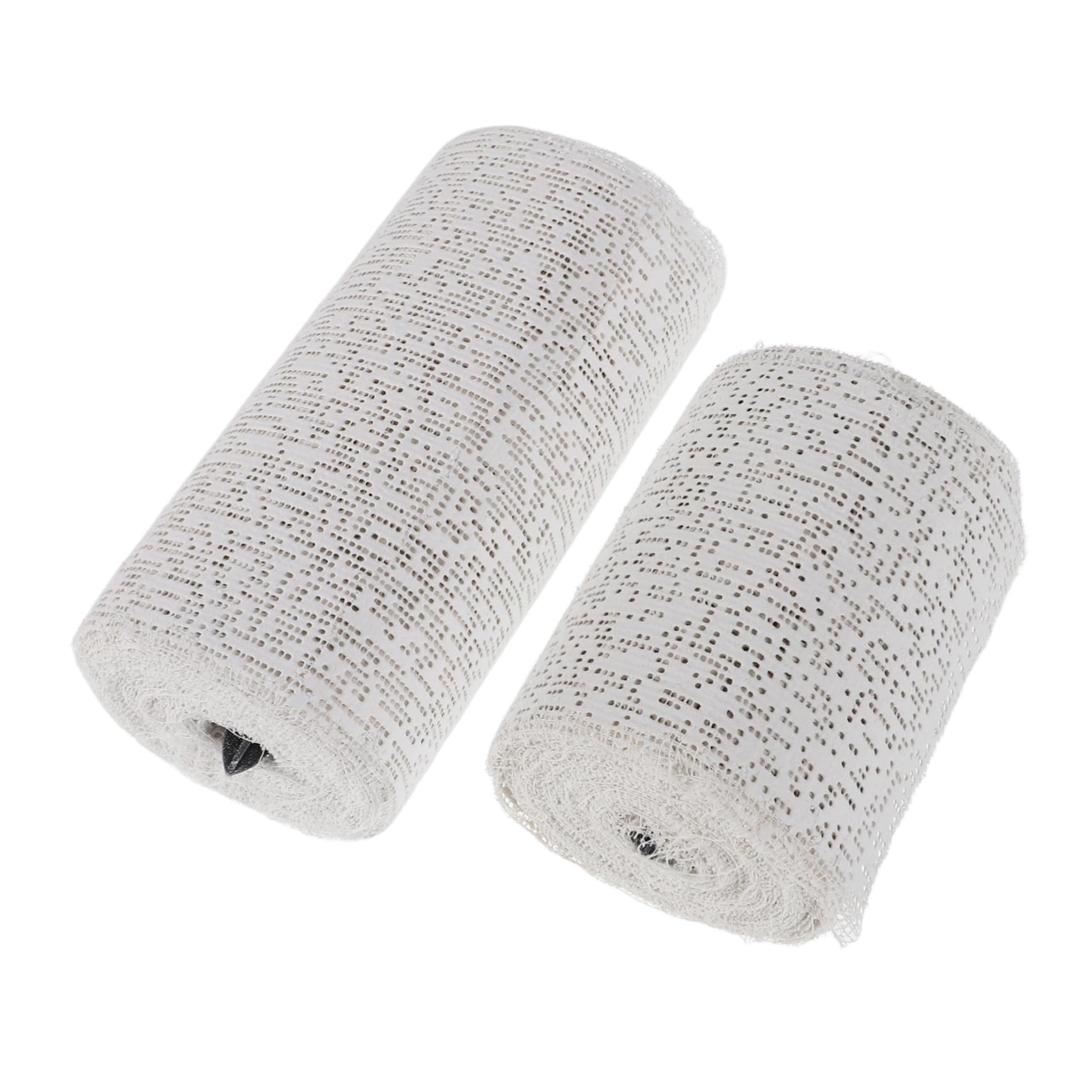 LALAFINA Art Supplies 2 Rolls Sand Table Materials Plaster Strips for Craft Stone Tablecloth for Scenery Construction