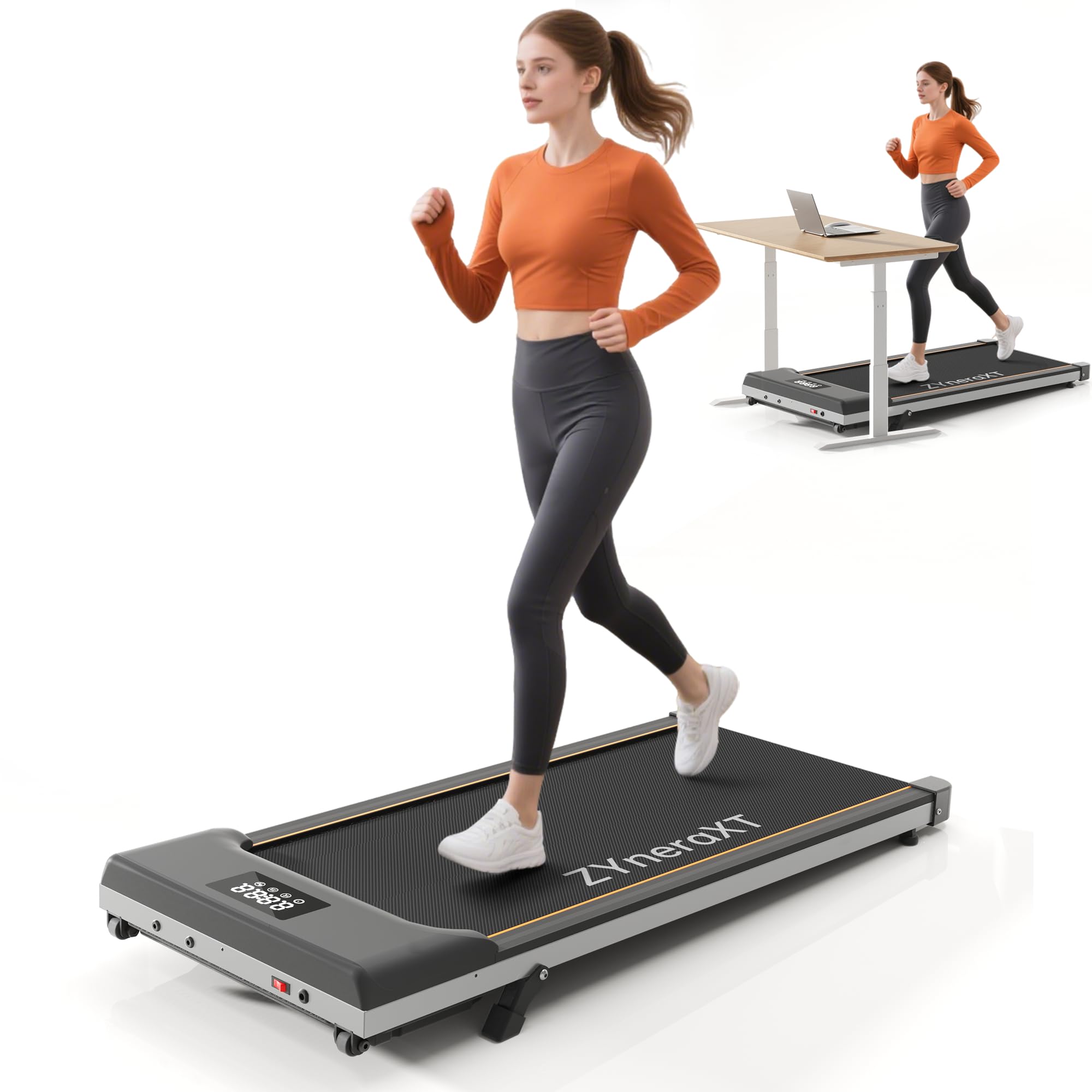 Amazon | ルームランナー,家庭とオフィス用デスク下トレッドミル