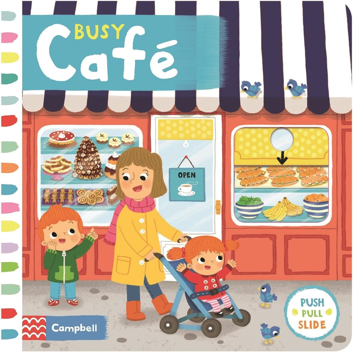 Busy Cafe (Busy Books) [Board book] Louise Forshaw Board book – January 1, 2017