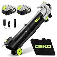 DEKO Soffiatore e Aspiratore a Batteria 20V 3-in-1, 17000RPM