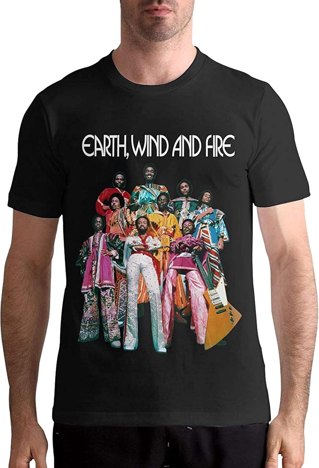 Amazon | 伝統的なアースウィンド＆ファイアーTシャツメンズ