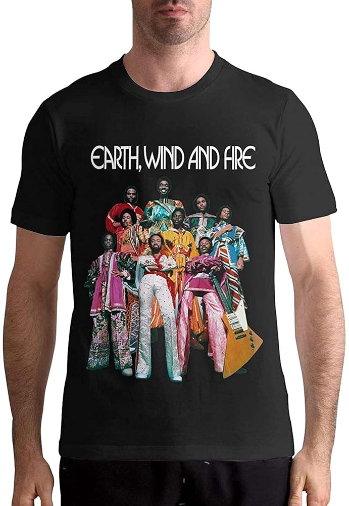 Amazon | 伝統的なアースウィンド＆ファイアーTシャツメンズ