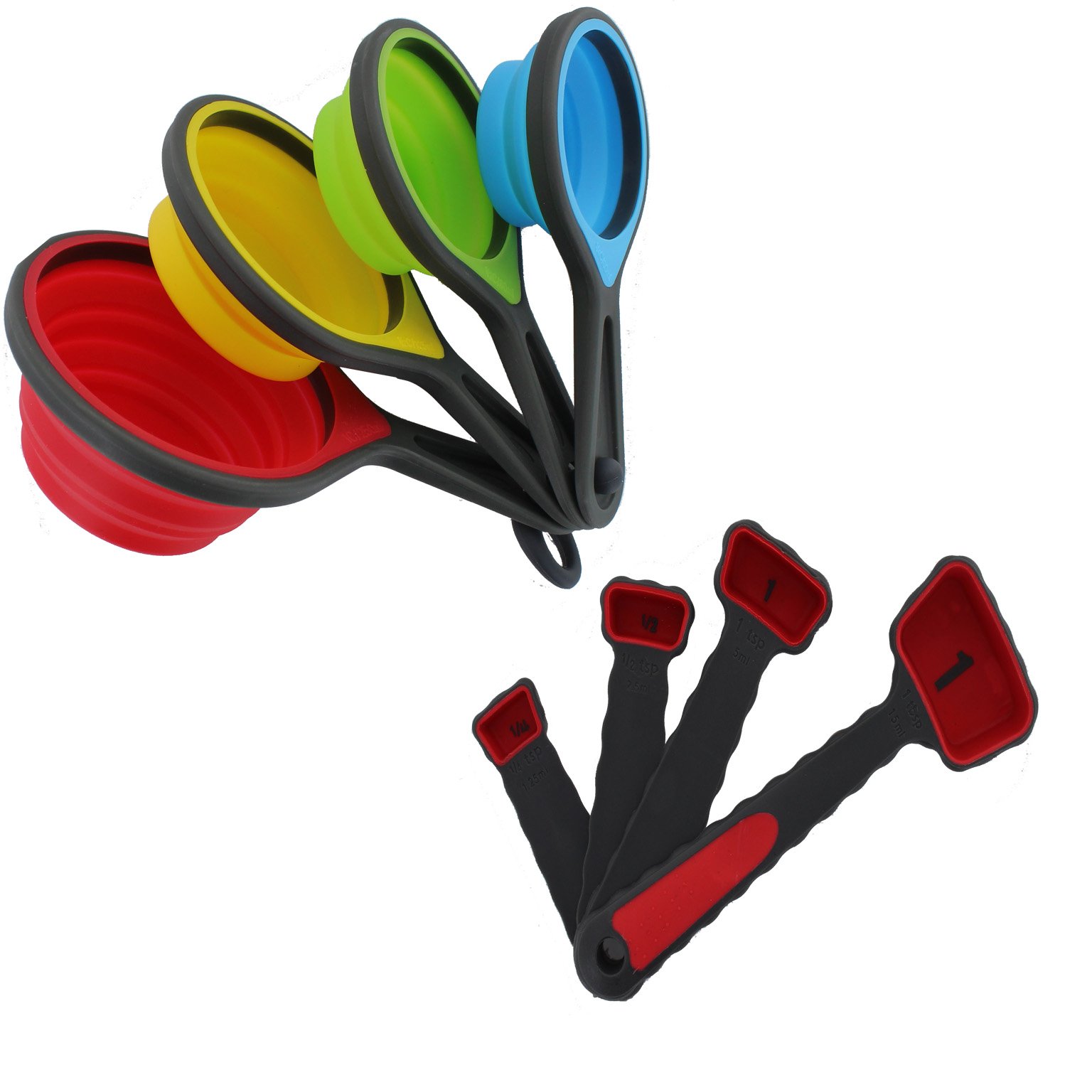 Collapsible Measuring Cups and Spoons