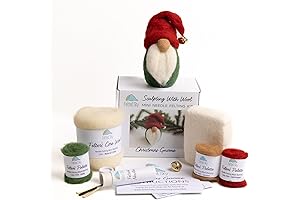 Felted Sky Christmas Gnome Needle Felting Kit