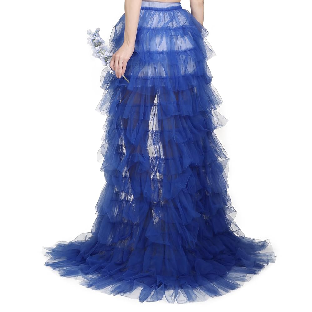 ＊Bluelea Tulle tiered skirt white36＊ Amazon.com: Elegant A Line Fairy Tulle Tiered Skirt for