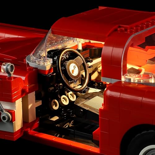 Miniatura 7 de LIGHTAILING Kit de iluminación LED para Lego- 10321 Corvette 1961 modelo de bloques de construcción - Juego de luces LED compatible con el modelo