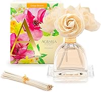 Vista 12 de AGRARIA PetiteEssence Juego de Difusor de Flores y Cañas, Fragancia Botánica de Flores Sola Hecha a Mano, Juego de Regalo de Aceite Perfumado