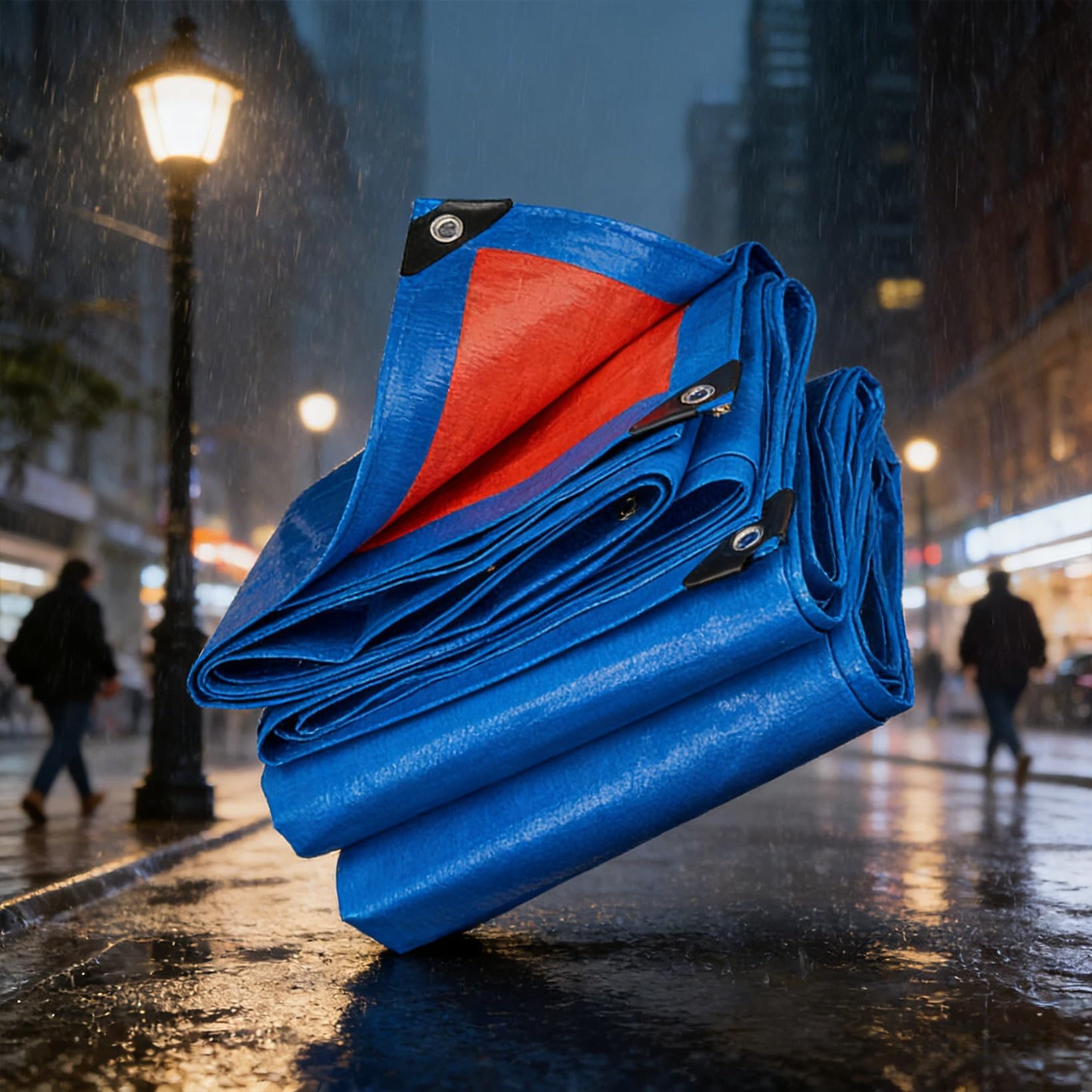 Lona impermeable contra filtraciones: toldo multiusos resistente para exteriores