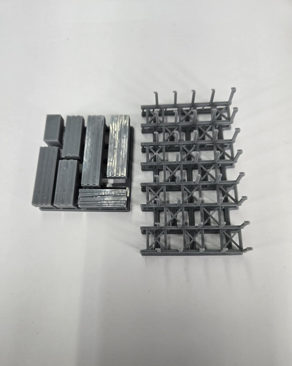 N-Scale Modern Lumber Rack N6510