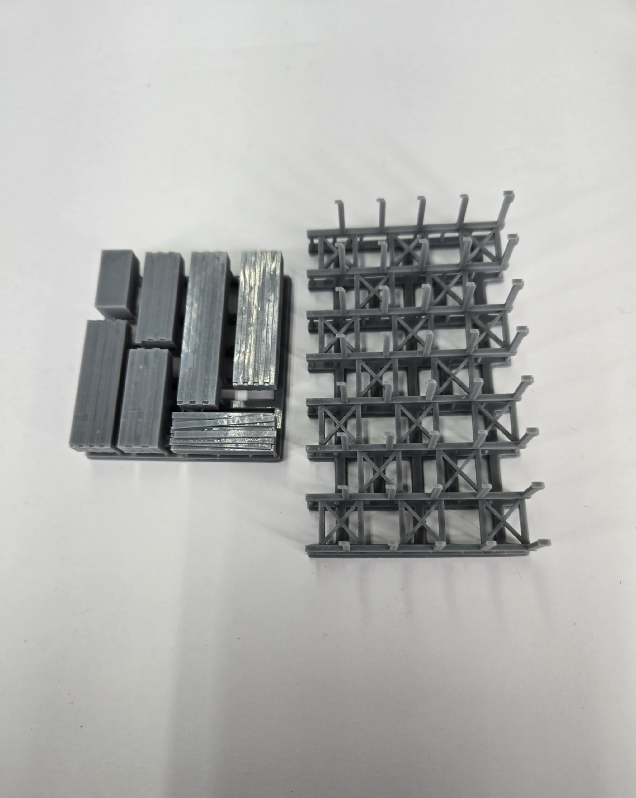 N-Scale N6510 Étagère à bois moderne support de rangement bûches intérieur - 8