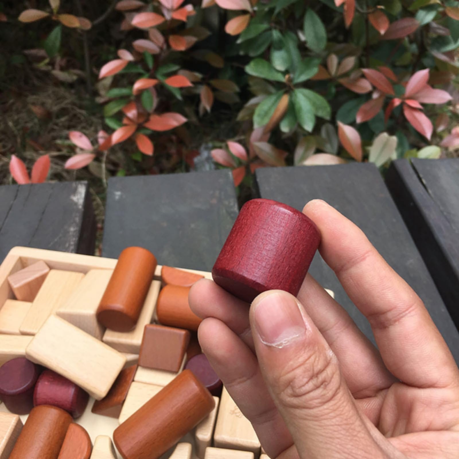 Rompecabezas Geométrico Formas Geométricas Rompecabezas Construcción Apilable Puzzle para Niños