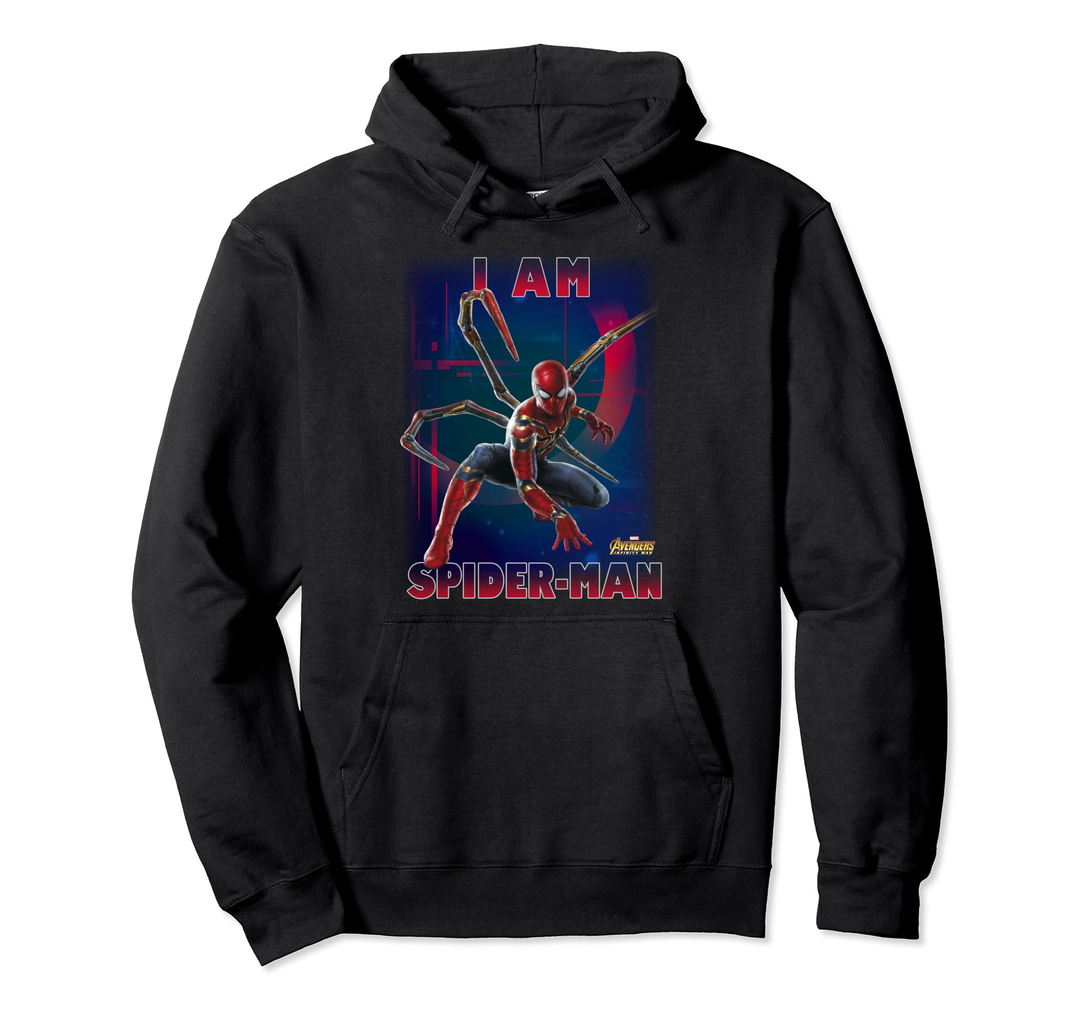 Marvel Avengers: Infinity War I Am Spider-Man Portrait Pullover Hoodie :  Clothing, Shoes \u0026 Jewelry - Amazon.com