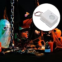 Vista 5 de Pssopp Sensor de sonido de Halloween, máquina de altavoz de sonido aterrador de terror para fiesta temática de casa embrujada