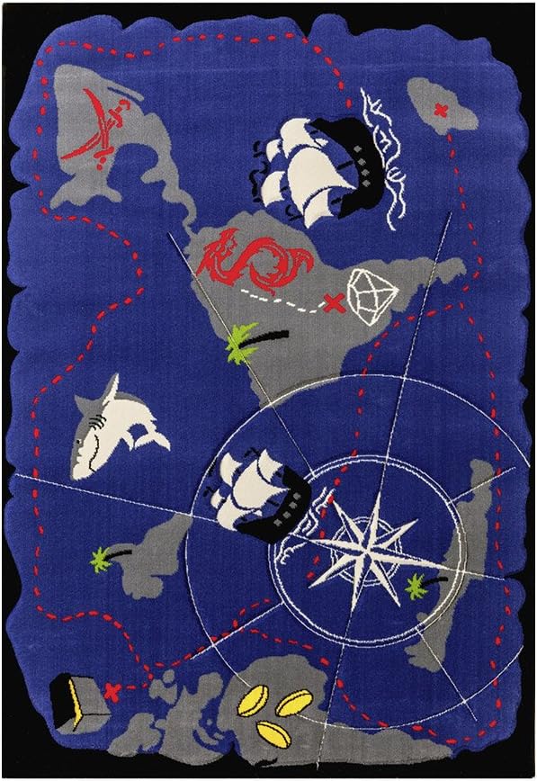 Black Pirate Rug