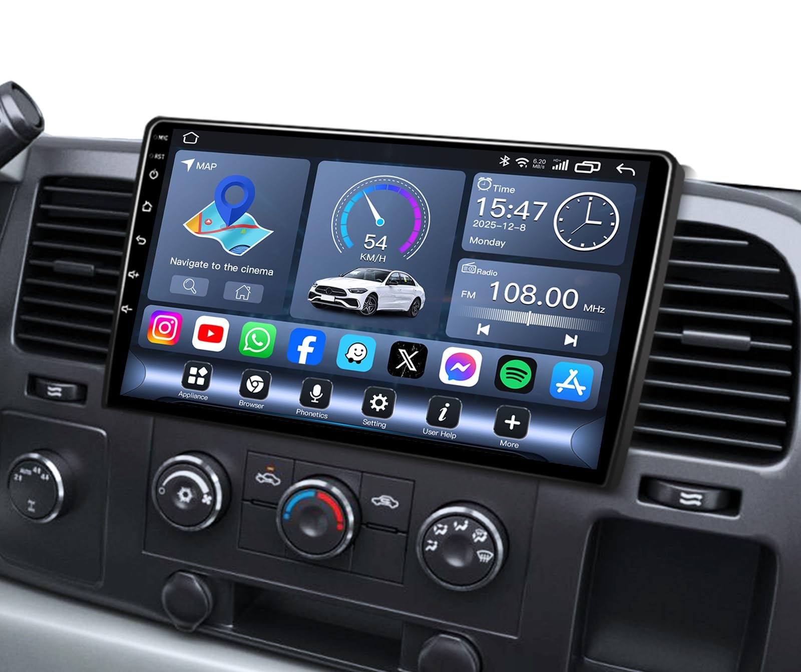 Fortdows 10.2" 8Core Car Stereo Radio Upgrade - vehicle gps | Mubboo