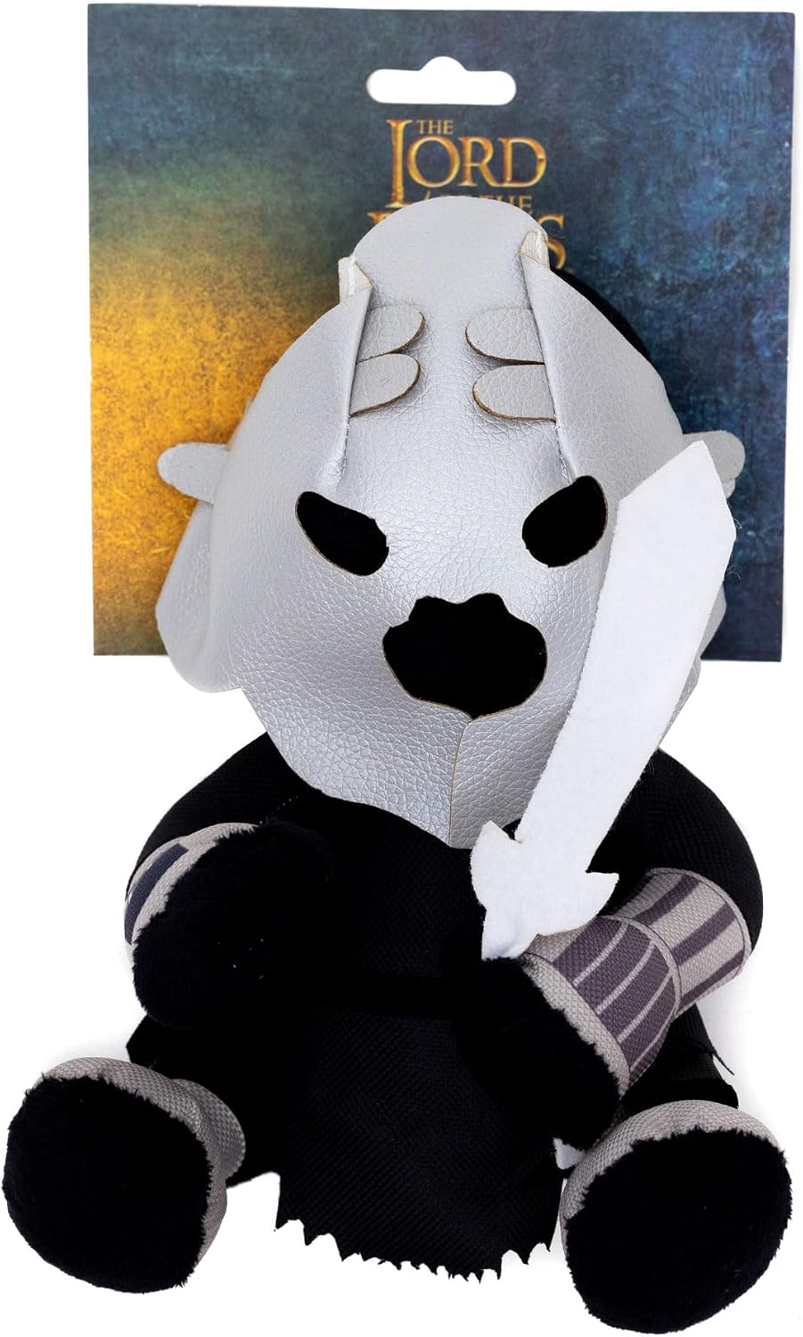Buckle-Down The Lord of The Rings Squeaky Plush Dog Toy for Large, Medium & Small Dogs, Sauron Sitting Pose, 5" x 6"