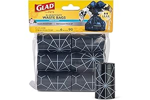 Glad for Pets Dog Poop Bags Refills: Extra Large, Heavy Duty, Tear Resistant