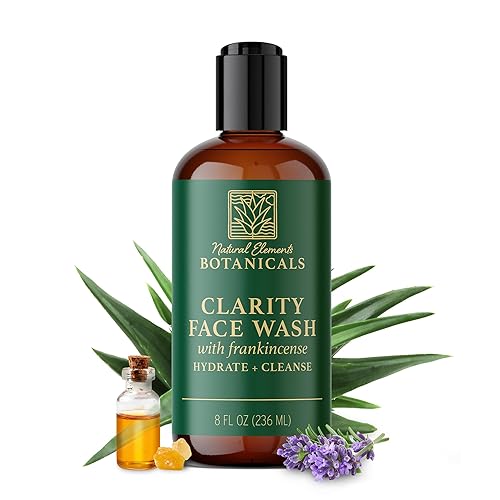 Miniatura 8 de Clarity - Lavado facial con incienso  Acné, eccema, rosácea  Limpiador facial y gel corporal para piel seca, grasa y sensible  Calmante,