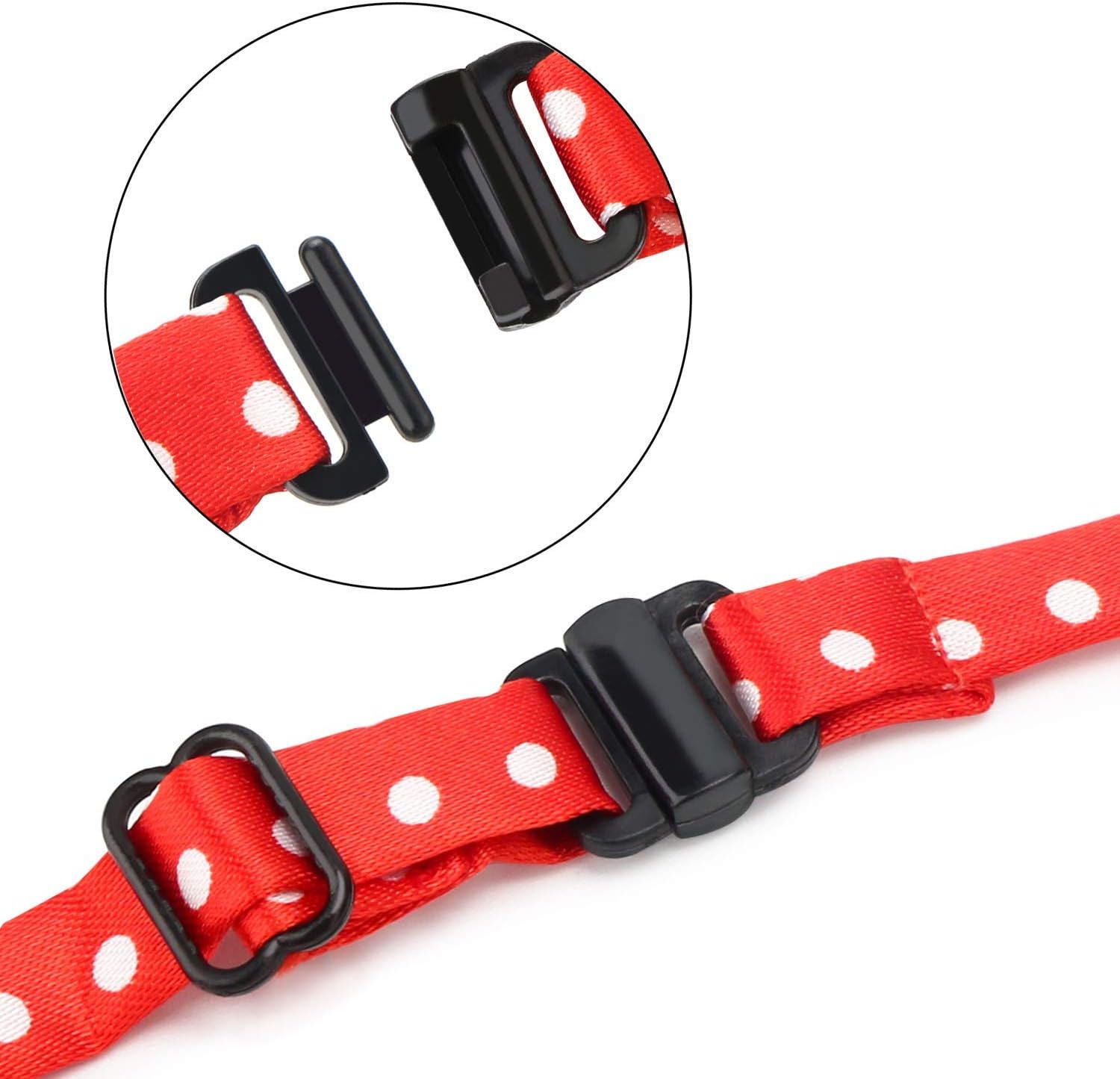 Segarty Dog Ties and Bows, 80 PCS Puppy Bowties Collar Bulk for Small Medium Boy Girl Dogs, Adjustable Dog Bow Tie Collar for Cat Dog Pets as Holiday Festival Party Costume Groom Accessories