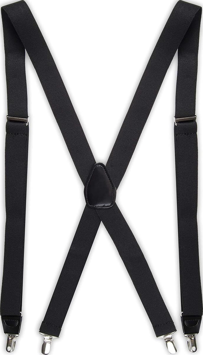 DOCKERS Men's Dockers Men's Solid Suspenders