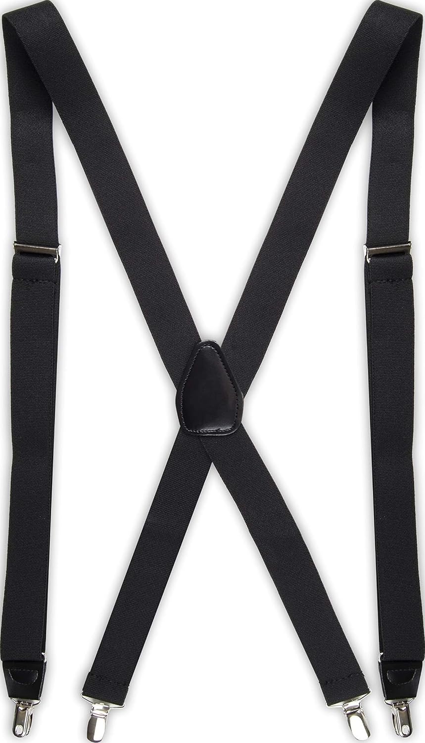 DOCKERS Men's Dockers Men's Solid Suspenders