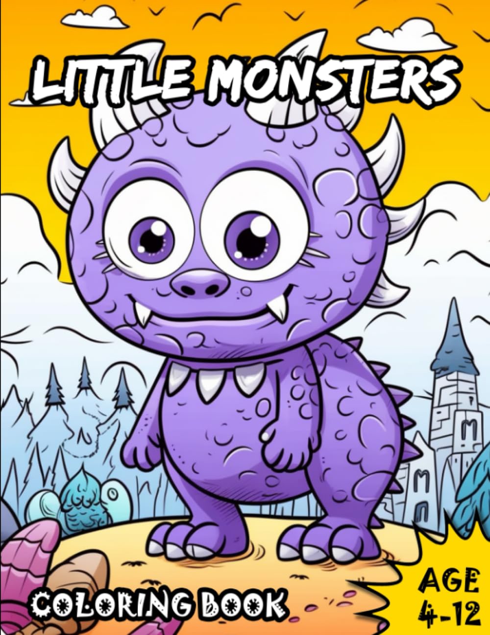 Little Monsters 2: coloring book (CreActivity)