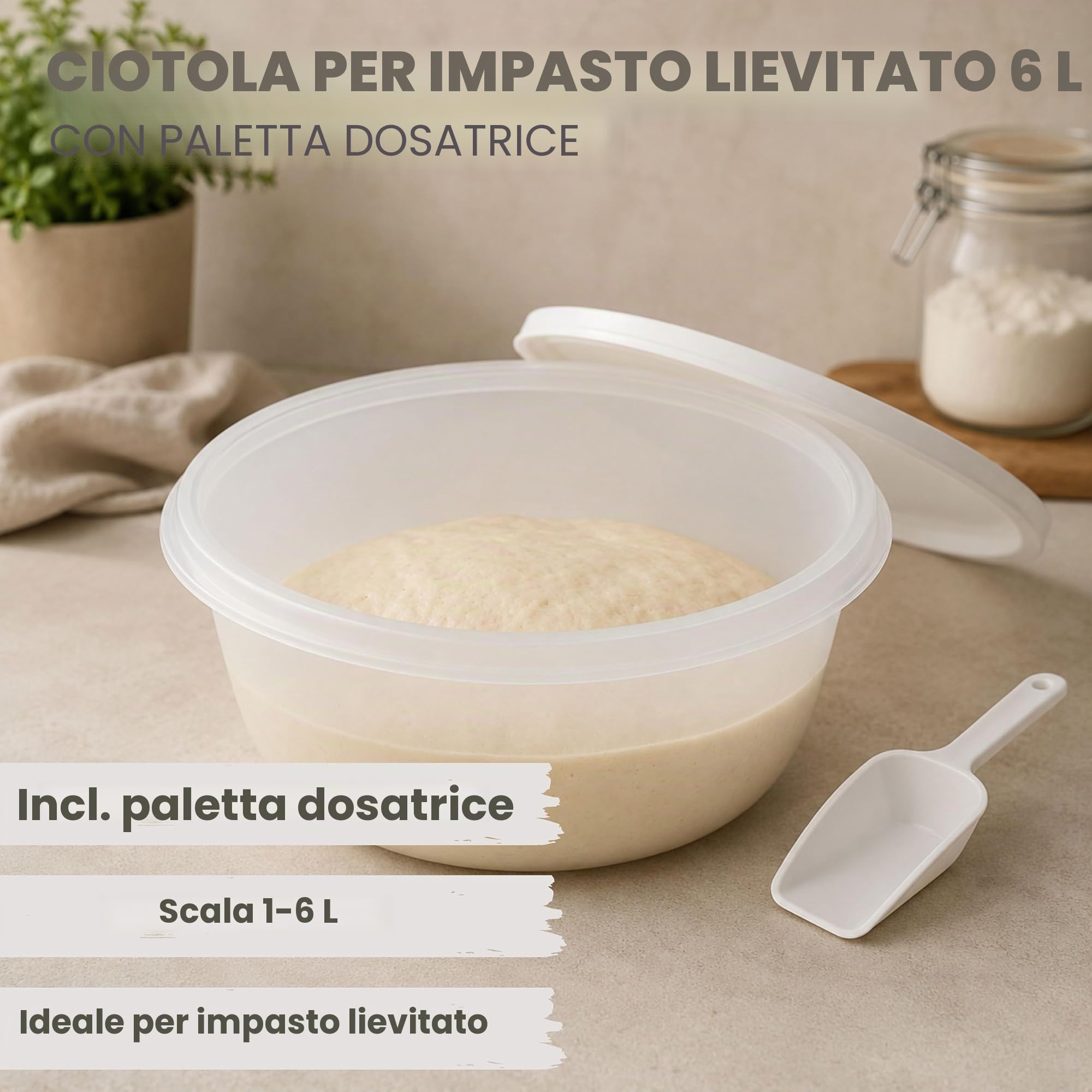 Mickken, plastica, bianco.