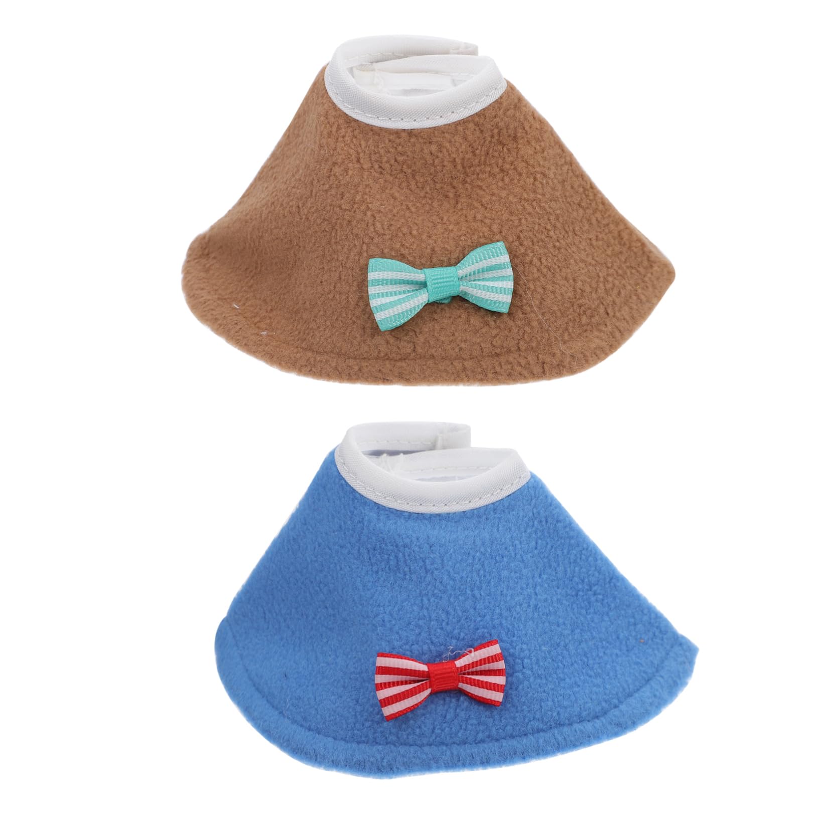 Milisten 2Pcs Pecking Protective Bird Collar for Parrots Skin Friendly Neckwear Scratching Biting Convenient to Wear for Pet Birds