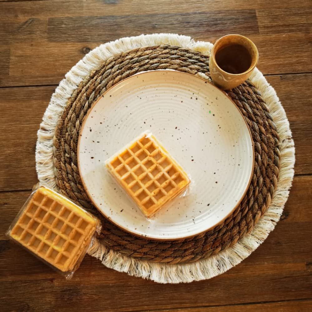 Ayra Ethnic Macrame Table Mat 4 Piece Set