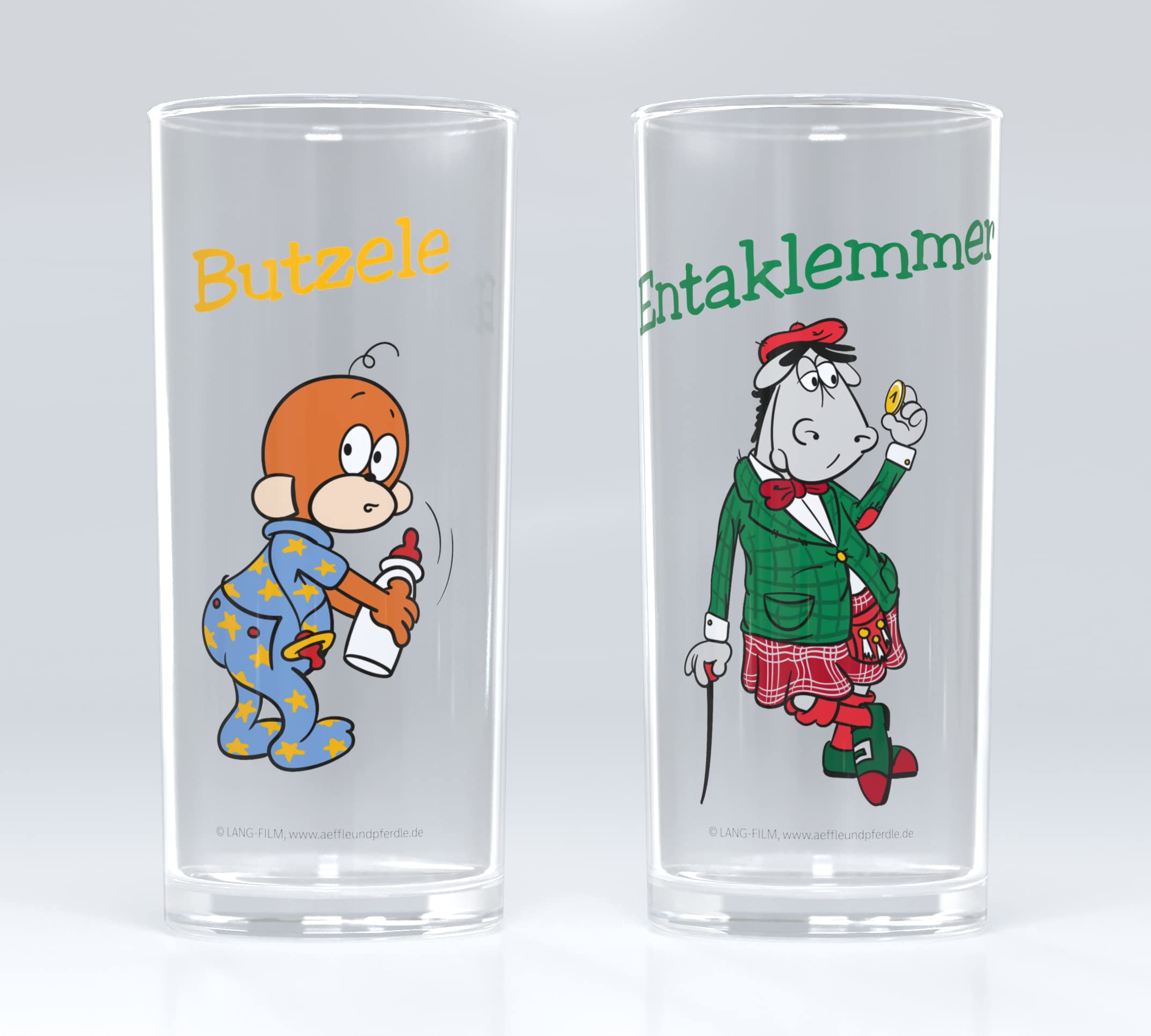 Äffle & Pferdle Porzellan-Kaffeebecher 'Das Isch' - 550 Ml, Mikrowellengeeignet