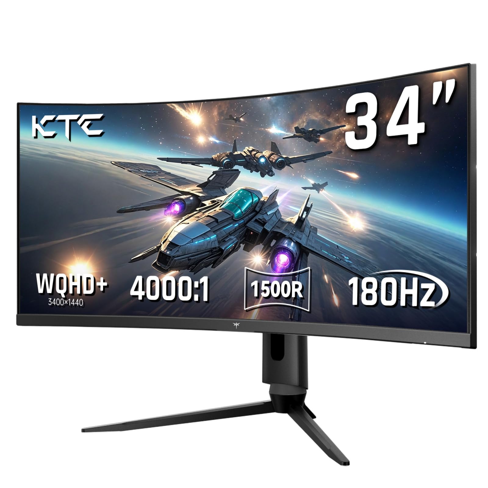 Amazon.co.jp: KTC 34インチウルトラワイドモニター、165Hz WQHD