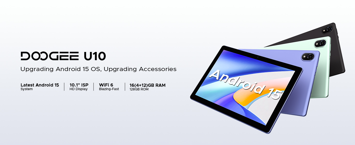 Amazon.com : DOOGEE U10 Android 15 Tablet【2025 New】,10