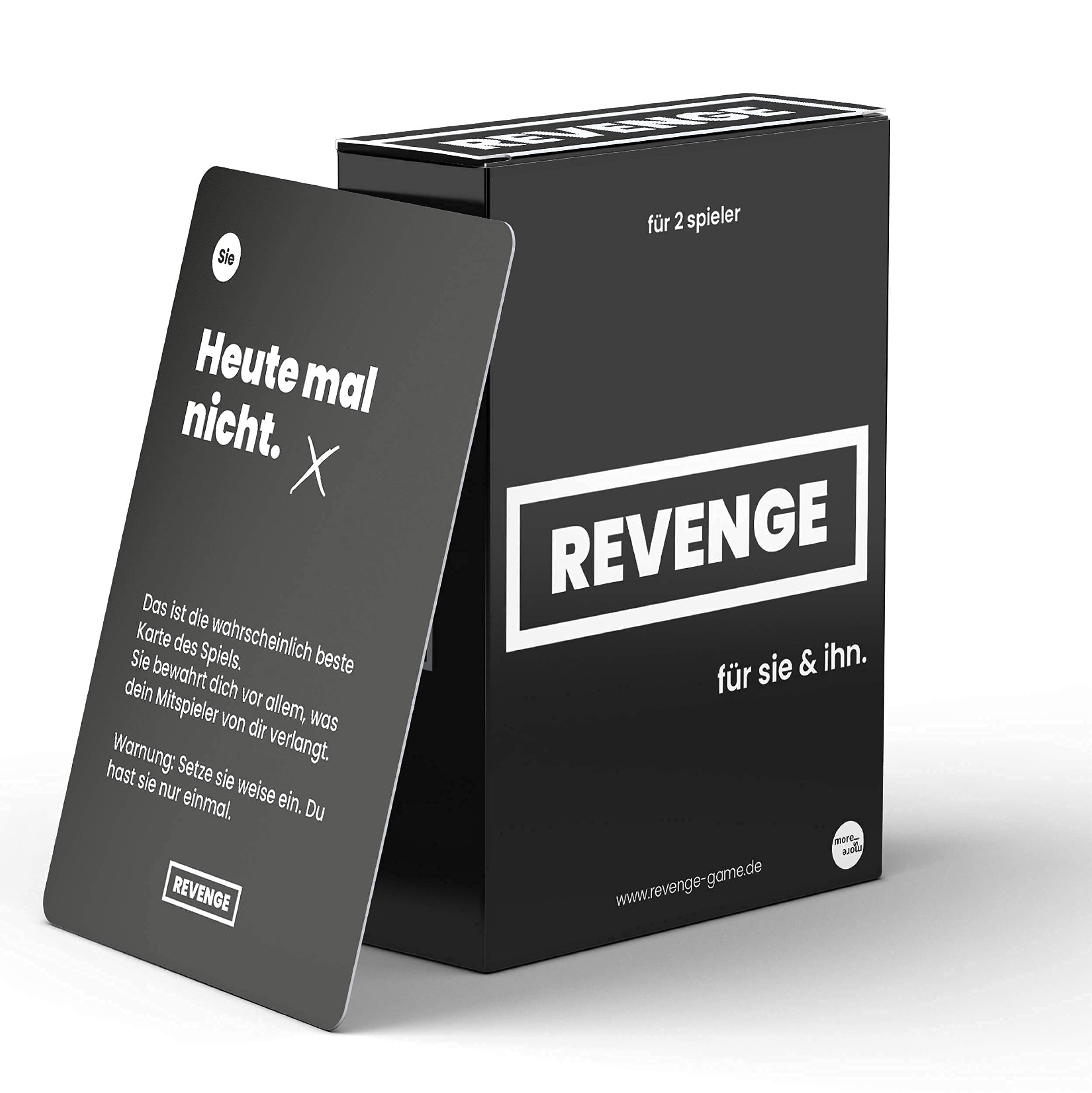 Revenge - das Kartenspiel für Paare - das Kartenspiel, um den Alltag auf EIN neues Level zu bringen - Kartenspiel - Witziges Spiel