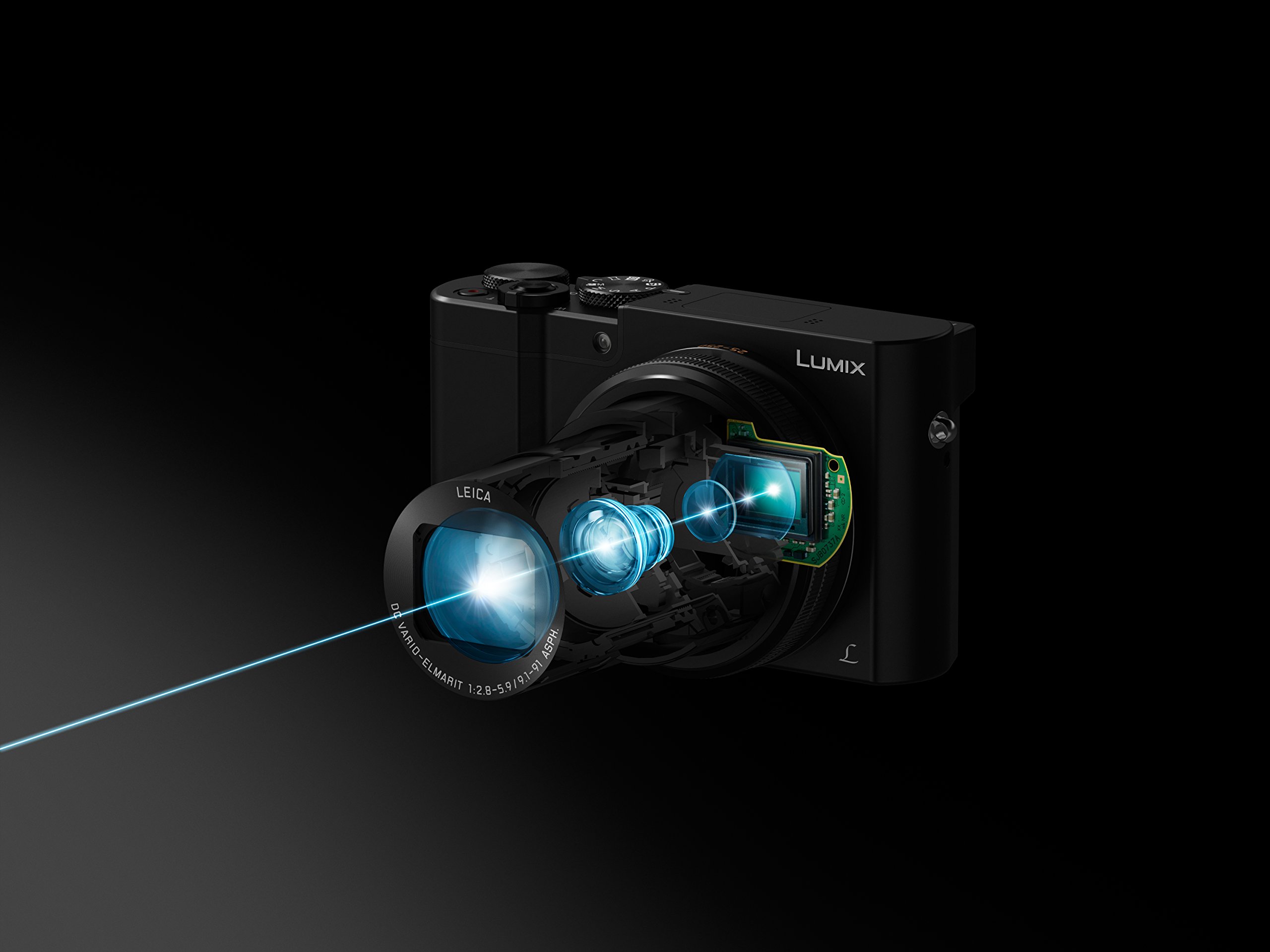 Panasonic appareil photo Lumix DMC-TZ101EGK Prime Voyage Zoom (20.1 mégapixels, 10x opt. Zoom, 7,6 cm (3 pouces) écran, 4K photo 30B / s, après mise au point, 4K25p vidéo viseur) noir