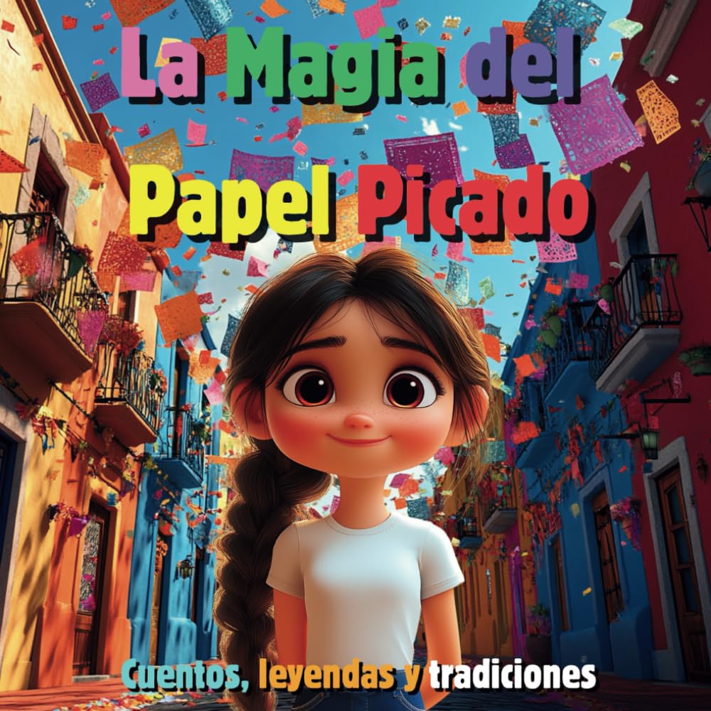 La Magia del Papel Picado. Cuentos infantiles en español: Ven y descubre el significado de esta colorida decoración mexicana al lado de Maria: Cuentos, leyendas y tradiciones