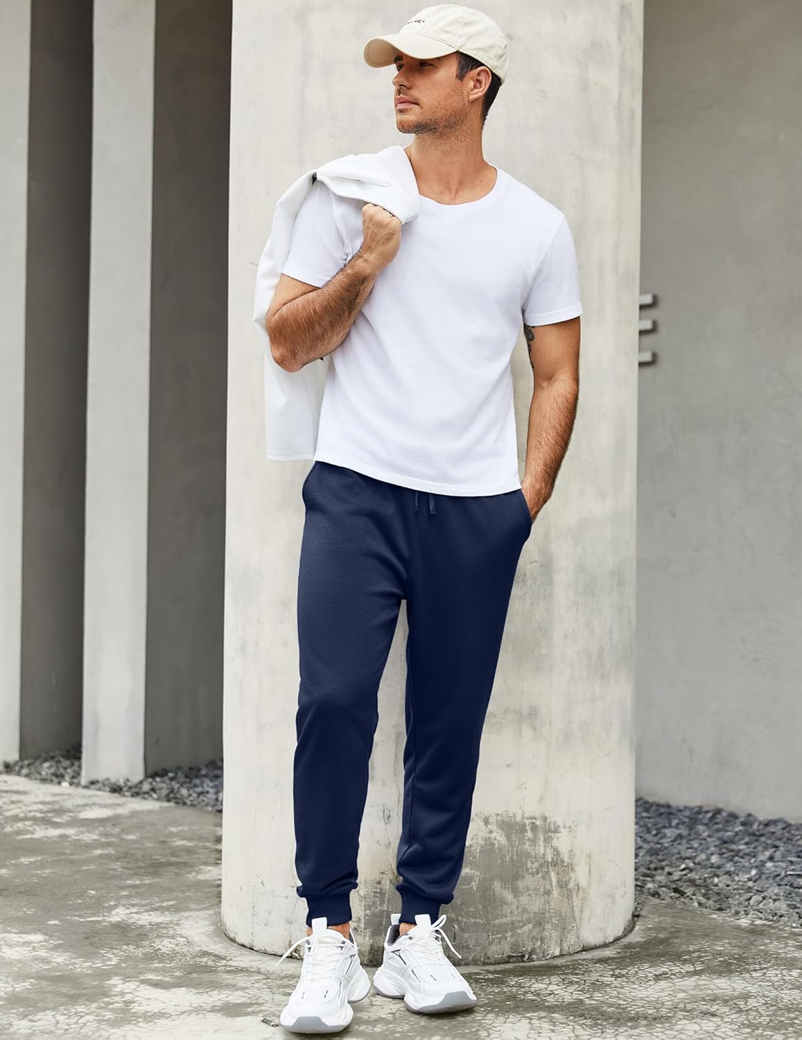 COOFANDY Men's Athletic Joggers Casual Gym Sweatpants Workout Running Track Pants with Pockets - Image 2