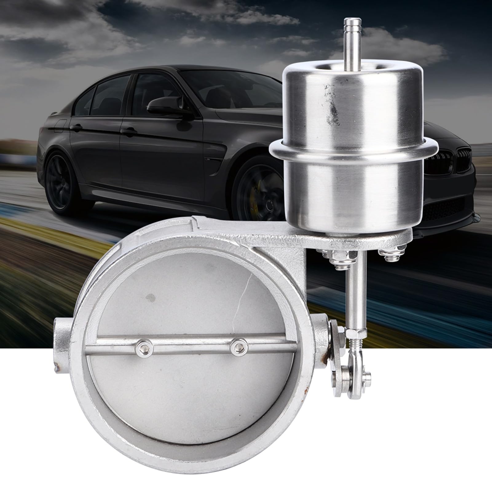 Sostituzione in Acciaio Inossidabile della Valvola di Controllo dell'attuatore del Vuoto da 63 Mm per Prestazioni Migliorate, Compatibile con E30 325i 318i M3 EP CUT63 CL Accessorio per Auto